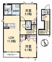 シャーメゾン エルデの物件間取画像